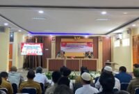 Polres Pangkep laksanakan Rapat Koordinasi Lintas sektor dalam rangka kesiapan OPS Ketupat 2024, di ruangan Rapat Endra Dharmalaksana, Selasa 26 Maret 2024. (Foto: Kaukusnews.id- Irfan Jaya)