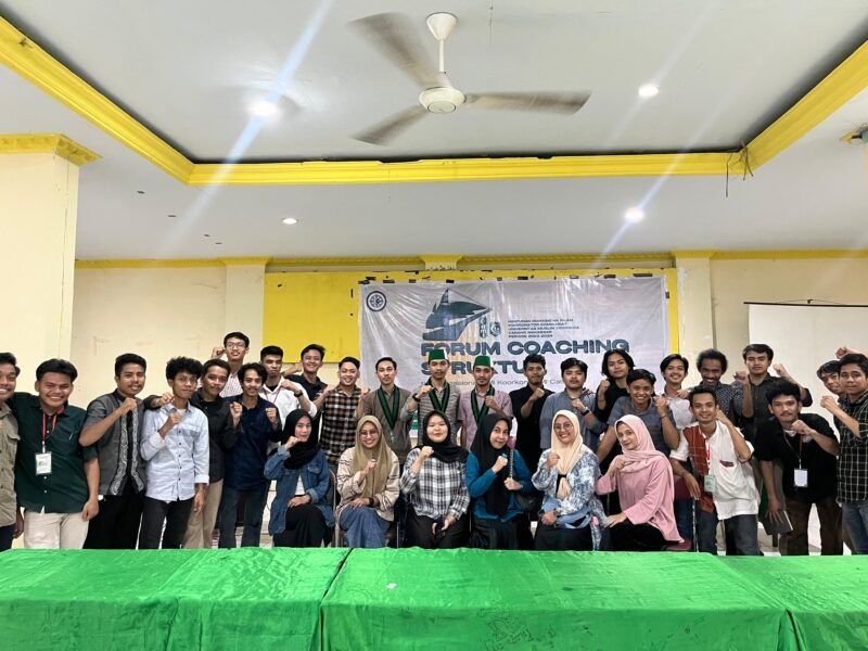 Penutupan Coaching Instruktur HMI Korkom UMI di Aula Stie Amkop Makassar, Senin, 1 April 2024. (Foto: Istimewa)