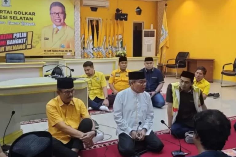Meski mendapat surat tugas dari Partai Golkar, Taufan Pawe sadar diri maju di Pilgub Sulsel. (Foto: Istimewa)
