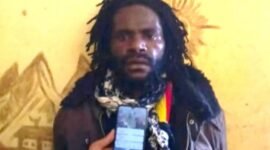 Kasatgas Humas Operasi Damai Cartenz 2024 AKBP Bayu Suseno menjelaskan, identitas pelaku atas nama Anan Nawipa (32) yang merupakan anggota Kelompok Kriminal Bersenjata (KKB) Papua. (Foto: Tangkapan Layar)