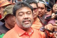 Presiden Partai Buruh, Said Iqbal mengancam demo besar-besaran jika Presiden Joko Widodo tak mencabut peraturan Tapera, Kamis 6 Juni 2024.
