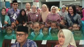 Camat Mariso Terima Kunjungan Ketua TP PKK Sulsel dan Makassar. (Foto: Istimewa)
