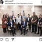 Postingan Zen Maarif di akun Instagramnya @zenmaarif usai menemui Presiden Israel. (Foto: X-@ismailfahmi)