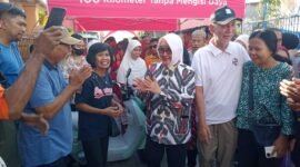 Ketua TP PKK Makassar, Indira Dorong Emak-emak Percantik Longwis. (Foto: Istimewa)