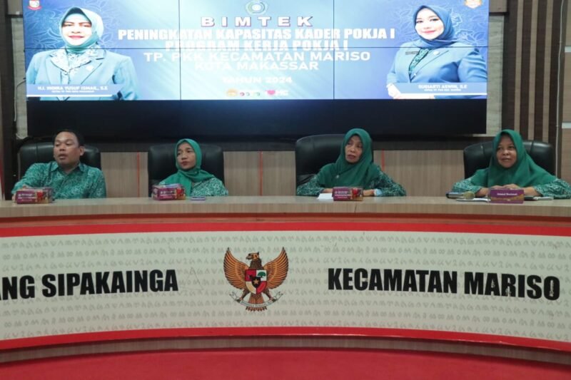 TP PKK Kecamatan Mariso Gelar Bimtek Peningkatan Kapasitas Kader. (Foto: Istimewa)