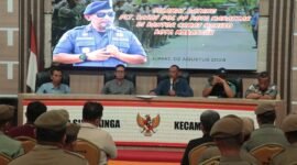 Kunjungan Plt Kasatpol PP Makassar di Kecamatan Mariso. (Foto: Istimewa)