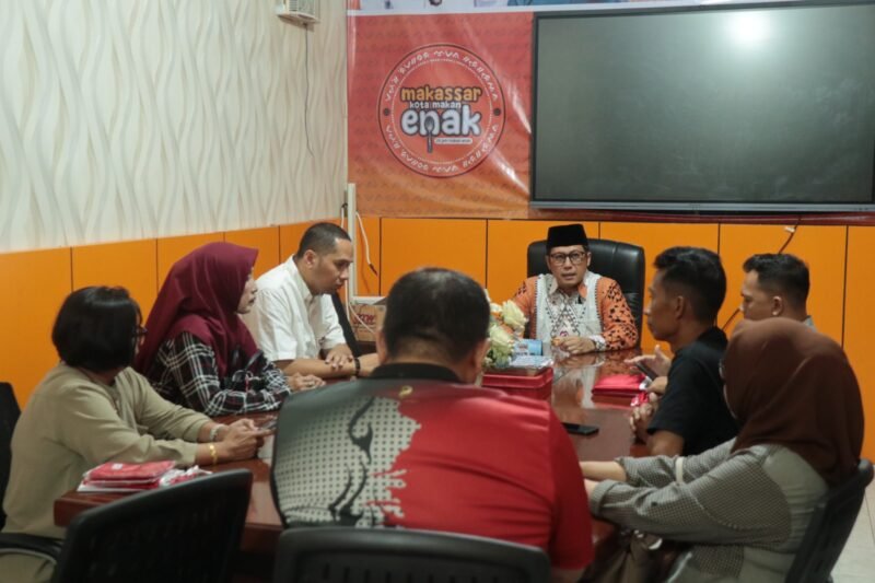 Camat Mariso Pimpin Rapat Koordinasi dalam rangka persiapan poresni sambut HUT RI. (Foto: Istimewa)
