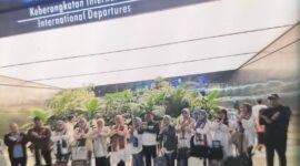 Rombongan ASN Pemprov Sulsel bertolak ke Narita Jepang (Foto: Istimewa)