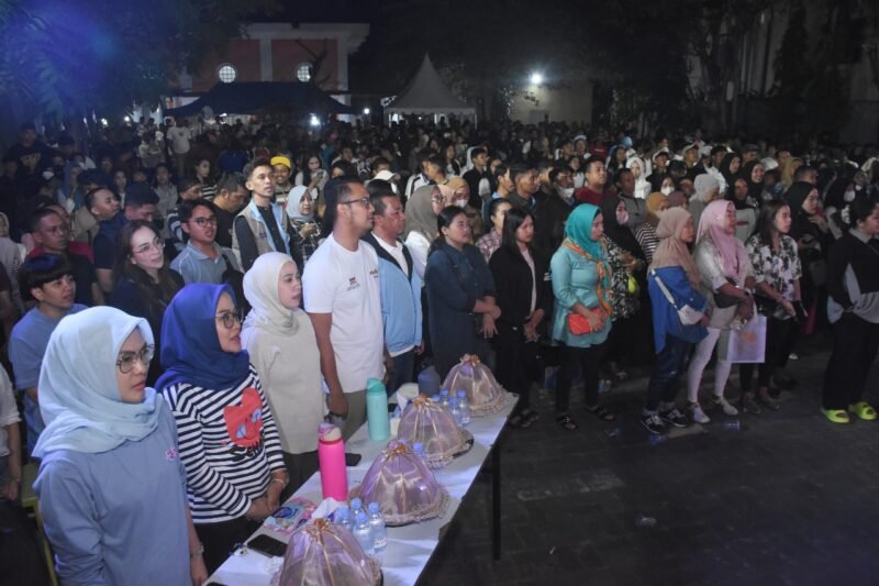 Pernyataan dukungan ribuan anak muda yang berasal dari 15 kecamatan se-Kota Makassar (Foto: Istimewa)