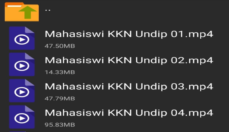 Link Download Video KKN Undip Agustus 2024. (Foto: X)