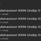 Link Download Video KKN Undip Agustus 2024. (Foto: X)