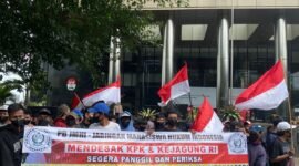 Aksi Damai di Depan KPK & Kejagung RI Periksa Kepala Dinas Perhubungan Kabupaten Bone (Foto : Istimewa)