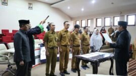 Danny Pomanto Lantik Empat Pejabat Fungsiaonal. (Istimewa)
