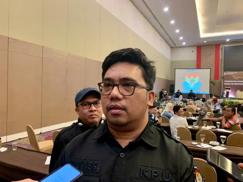 Ketua KPU Makassar, Andi Muhammad Yasir Arafat.