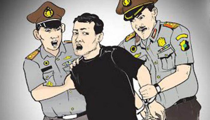 Ilustrasi Polisi Gerebek Kampung Narkoba di Makassar. (Freepick)