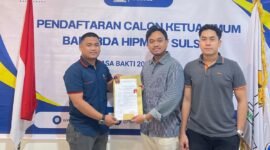 Muhammad Ghasyas Ainul Nasrul Deklarasikan Diri Siap Pimpin HIPMI PT Sulsel (Foto: Istimewa)