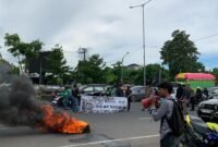 Garis Indonesia Gelar Aksi Unjuk Rasa Terkait Penyalahgunaan Jabatan dan Monopoli pada Pengelolaan Parkir RS Sayang Rakyat (Foto: Istimewa)