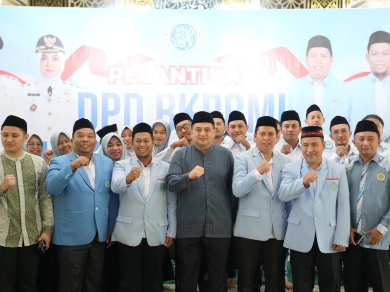 Wali Kota Makassar Lantik Pengurus DPD BKPRMI. (ist)