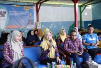 Bunda PAUD Makassar Tinjau Langsung Pemeriksaan Gigi dan Mulut Anak. (ist)