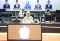 Rapat Paripurna DPRD Sulsel. (ist)