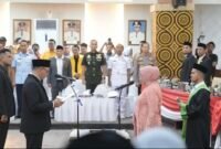 Dewan Perwakilan Rakyat Daerah (DPRD) Kota Makassar resmi Gelar Rapat Paripurna Pengucapan Sumpah/Janji Pengganti Antar Waktu (PAW) Anggota DPRD Kota Makassar sisa masa jabatan 2024–2029. (ist)