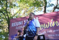 Wali Kota Munafri Lepas Peserta Jalan Sehat SMADA 88 Makassar. (ist)