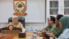 Aliyah Mustika Ilham menerima audiensi dari Asosiasi Konsultan Pajak Publik Indonesia (AKP2I) Pengurus Cabang Makassar. (ist)