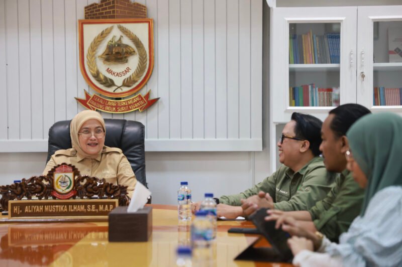 Aliyah Mustika Ilham menerima audiensi dari Asosiasi Konsultan Pajak Publik Indonesia (AKP2I) Pengurus Cabang Makassar. (ist)