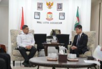 Konsulat Jenderal Jepang di Makassar, Ohashi Koichi, M.P.A., menyampaikan komitmen Pemerintah Jepang untuk memperkuat kerja sama dengan Pemerintah Kota Makassar. (ist)