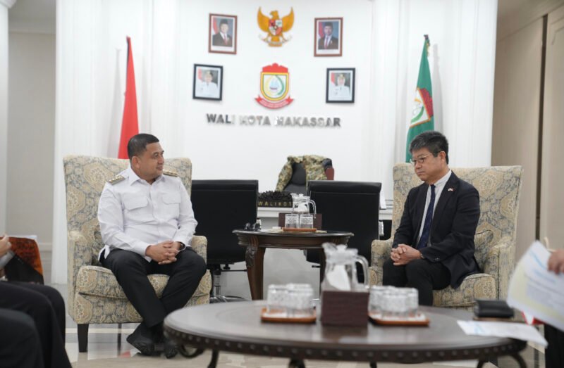 Konsulat Jenderal Jepang di Makassar, Ohashi Koichi, M.P.A., menyampaikan komitmen Pemerintah Jepang untuk memperkuat kerja sama dengan Pemerintah Kota Makassar. (ist)