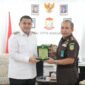 Wali Kota Makassar Terima Kunjungan Kaotmilti IV dan Aspidmil Sulsel. (ist)
