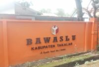 Kantor Bawaslu Takalar.