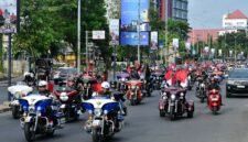 HDCI Makassar Gelar Pawai Bendera 17 Agustus, Sekaligus Sosialisasi Sulawesi Bike Week 2025 (Foto : Istimewa)