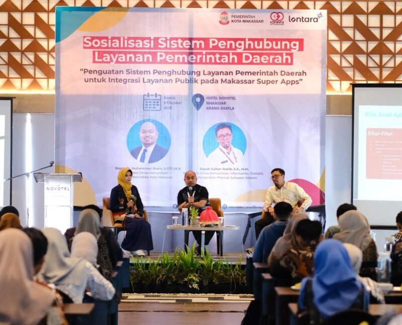 Kominfo Makassar Gelar Sosialisasi SPLP untuk Integrasi Layanan Publik. (ist)