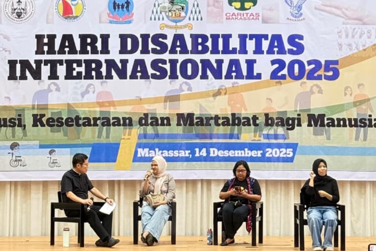Keuskupan Agung Makassar Rayakan Hari Disabilitas Internasional. (ist)