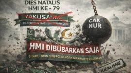 Ilustrasi Milad HMI ke-79.