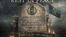 Ilustrasi kematian Himpunan Mahasiswa Islam.